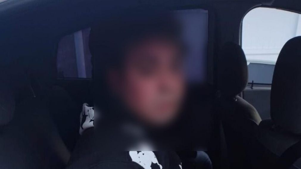 Este es el sujeto que resultó capturado en el operativo.