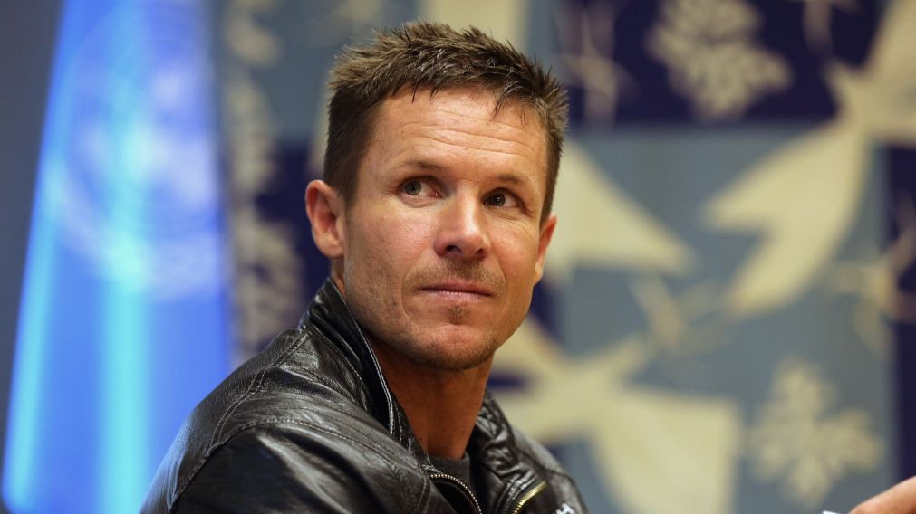 Felix Baumgartner quedó en la historia espacial (Archivo).