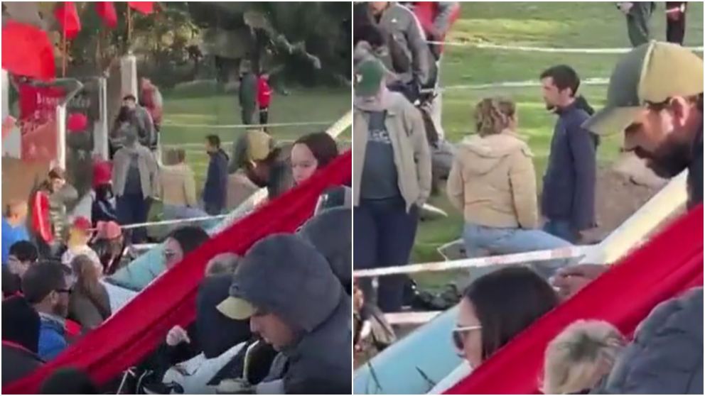 El video del escrache a Mariano Bonetto.
