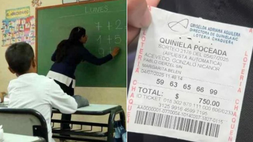 Docente chaqueña ganó millones en la Quiniela y se emocionó al contar qué hará con el premio (imagen ilustrativa).