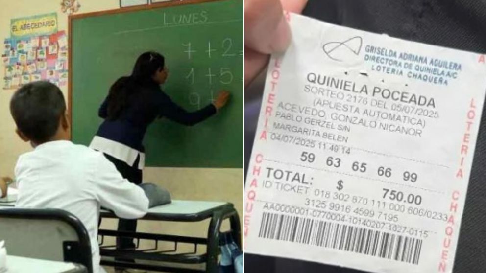 Docente chaqueña ganó millones en la Quiniela y se emocionó al contar qué hará con el premio (imagen ilustrativa).