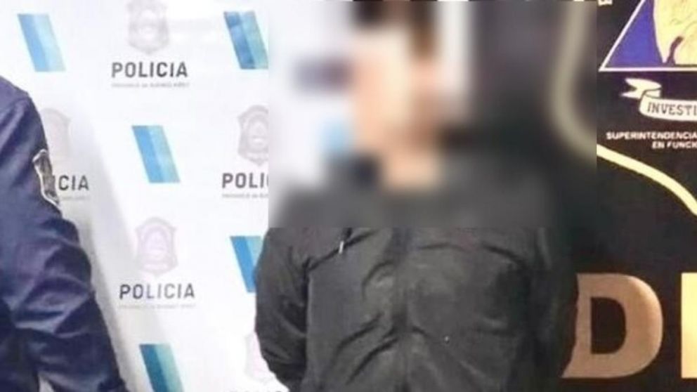 Este es el sujeto que fue aprehendido por los investigadores.