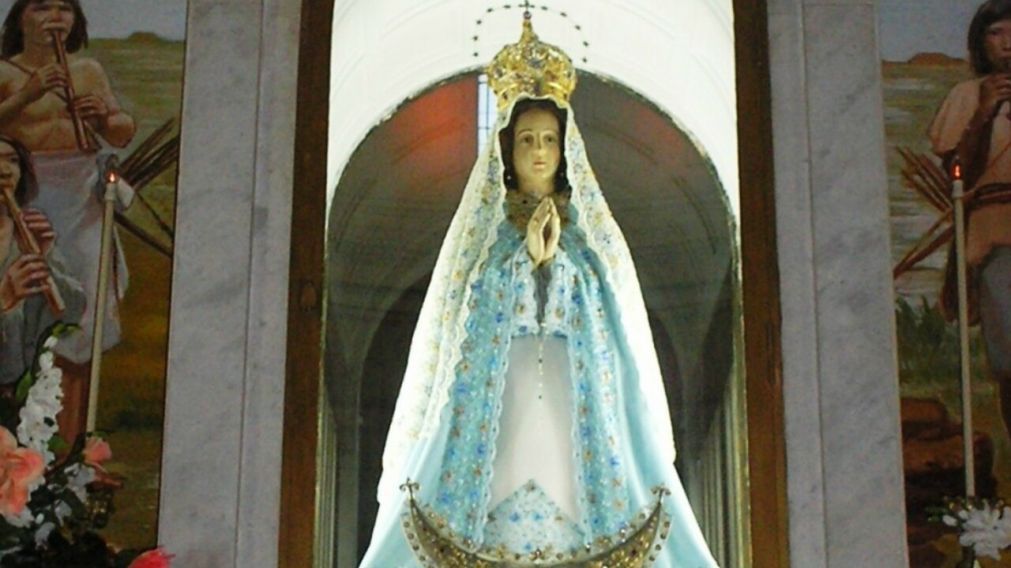 La Virgen fue robada el domingo pasado a la madrugada (Imagen ilustrativa).