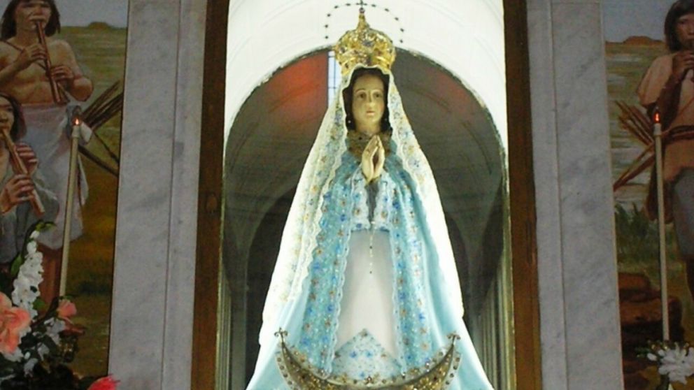 La Virgen fue robada el domingo pasado a la madrugada (Imagen ilustrativa).