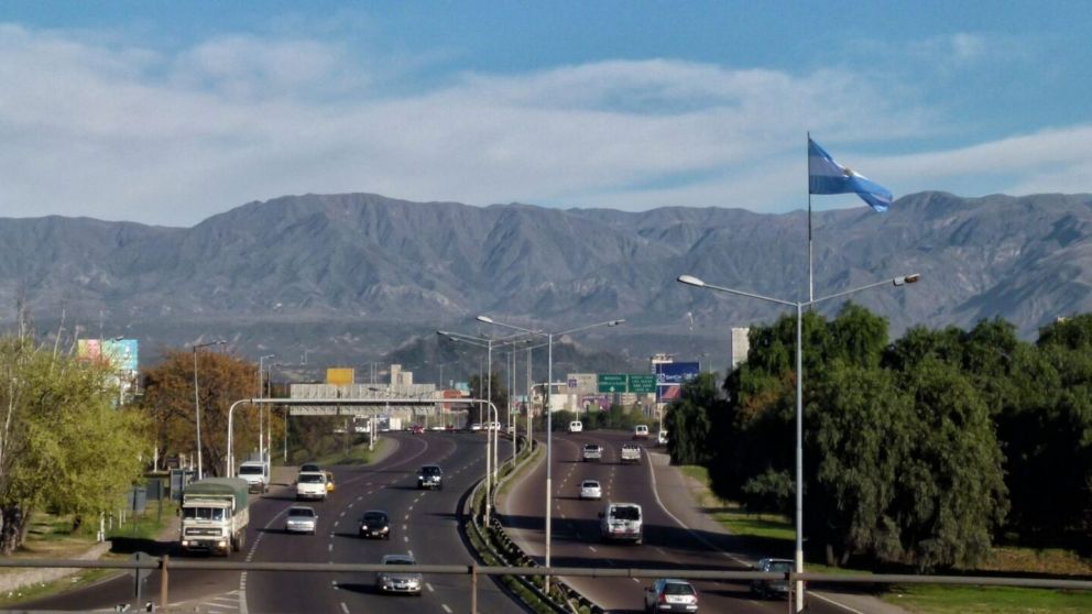 Acceso Este y Estrada, lugar del siniestro en Guaymallén