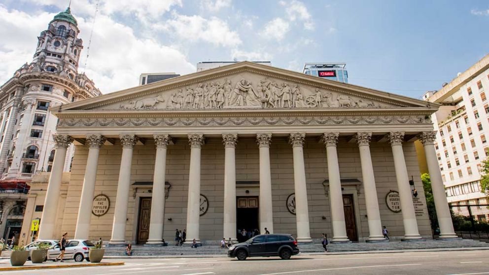 La Catedral Metropolitana de Buenos Aires.