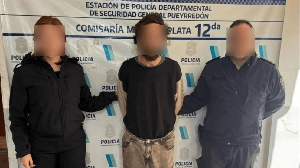 Uno de los aprehendidos acusado de robar.