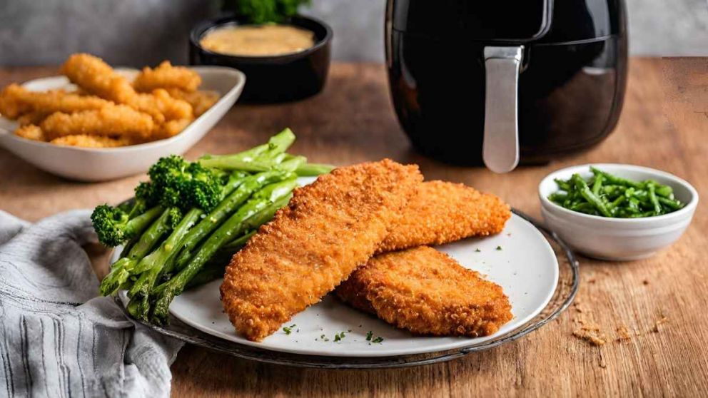 El increíble truco de los chefs con la freidora de aire que hace que las milanesas queden crocantes.