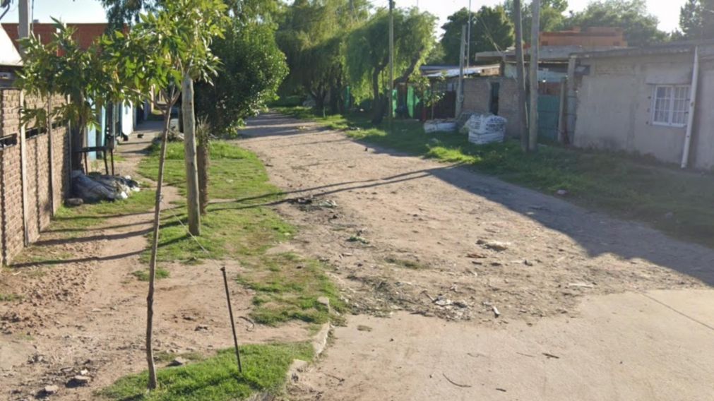 Acá, en este vecindario, se produjo el mortal disparo.