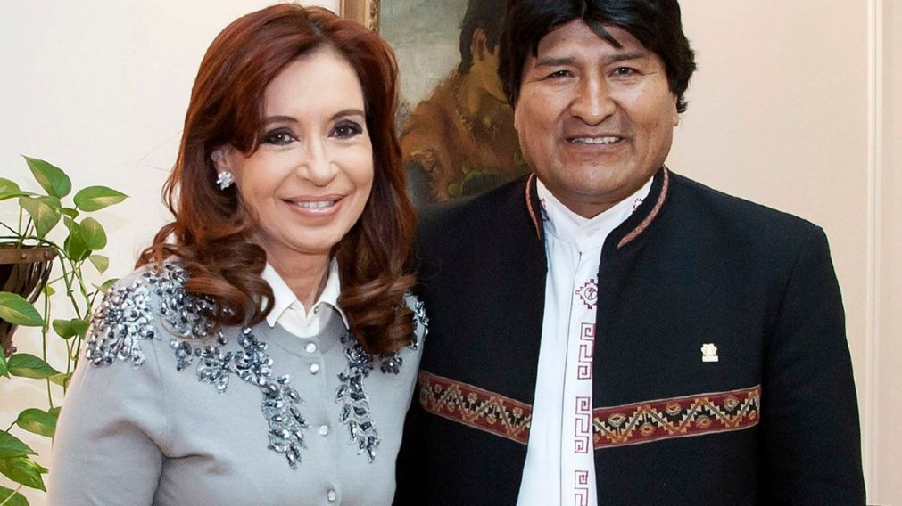 Evo Morales volvi� a solidarizarse con Cristina Kirchner.
