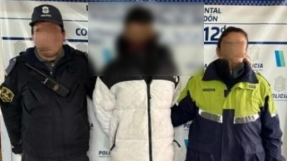 Este es el malviviente que resultó capturado en el operativo. Crédito: 0223.