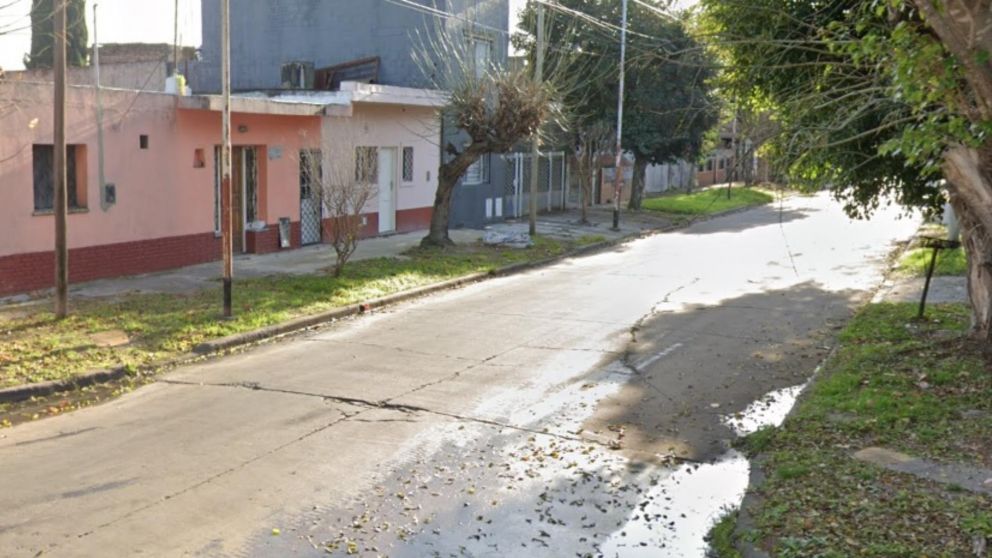 Acá, en este vecindario, se produjo el enfrentamiento armado.