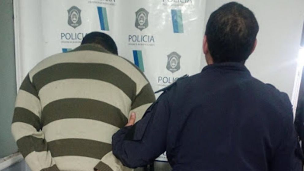 Este es el individuo que fue capturado por la muerte de Walter Damián Sanches.