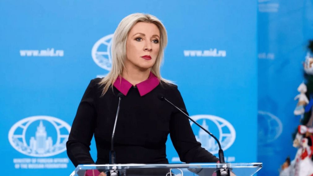La canciller rusa María Zajárova.