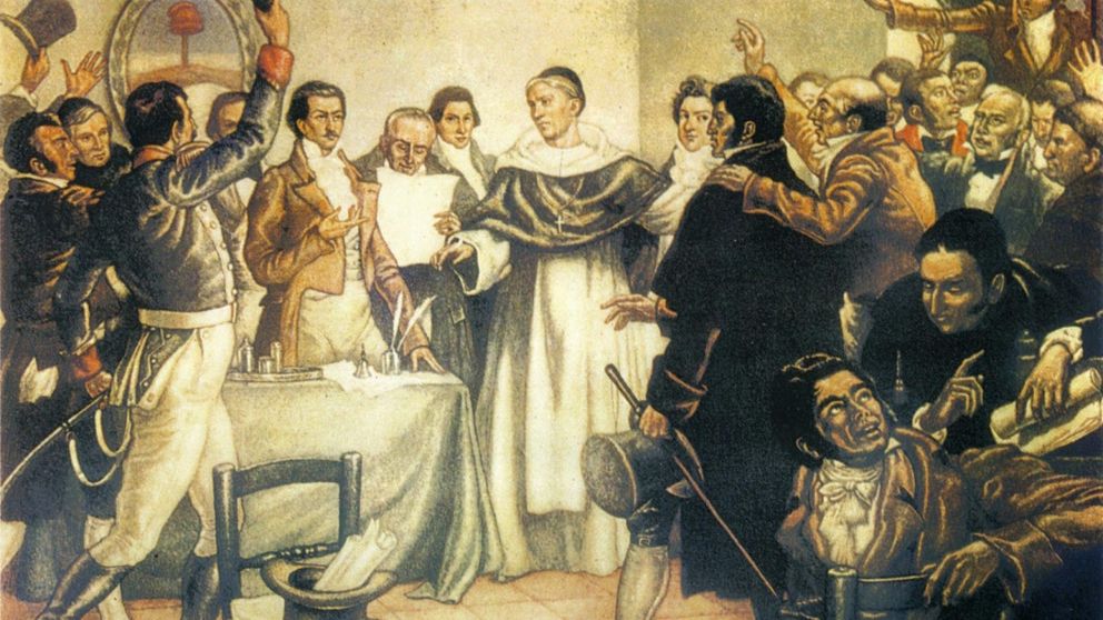 El 9 de julio de 1816 se declaró el Día de la Independencia.