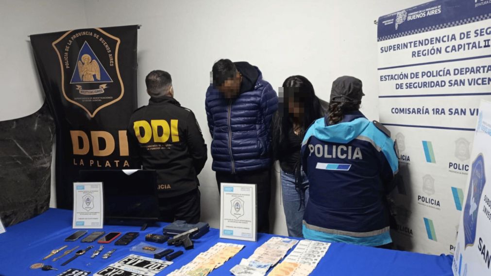 Los ladrones quedaron a disposición de la Justicia.