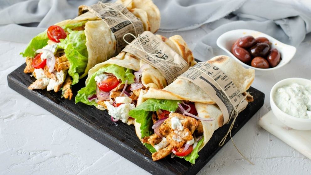 Receta de unos exquisitos gyros hechos desde la comodidad de tu casa.