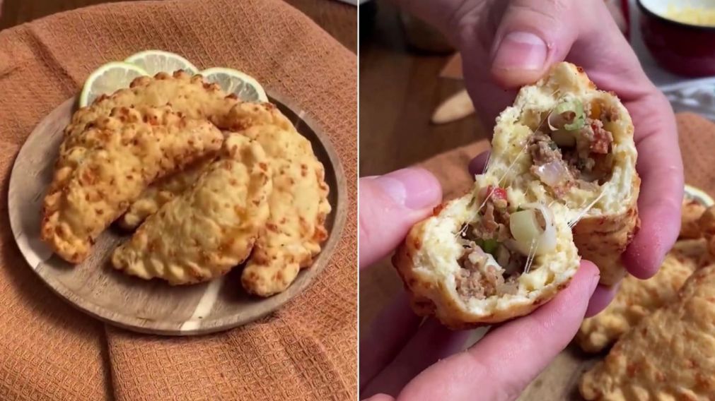C�mo hacer deliciosas chipanadas de carne, la receta que combina dos cl�sicos irresistibles.