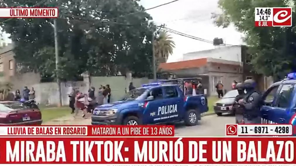 El hecho se produjo en una vivienda en la zona sur de Rosario.