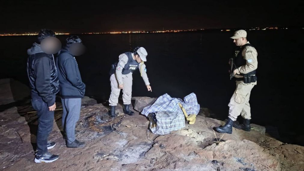 ¡VIDEO! Así Prefectura decomisó 260 kilos de marihuana