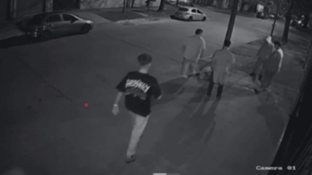 El video captado por una cámara de seguridad, clave en la causa.