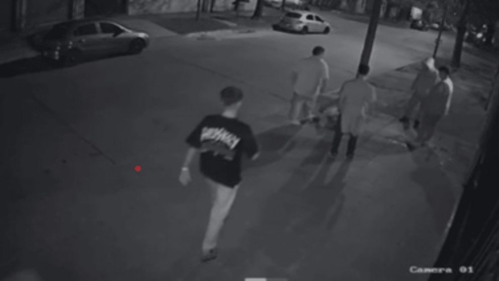 El video captado por una cámara de seguridad, clave en la causa.