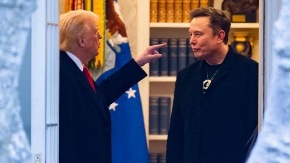 Crece la tensión entre Trump y Musk.
