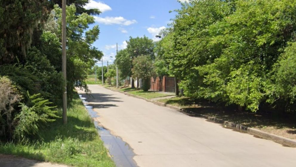 Acá, en este vecindario, se produjo el homicidio del presunto abusador sexual.