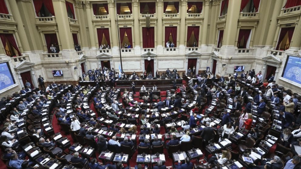 Diputados convocó a una sesión especial para este miércoles (Archivo).