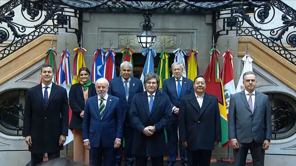 Javier Milei encabez� la cumbre del Mercosur.