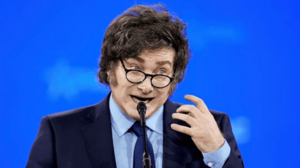 El mensaje de Javier Milei tras la suspensión de la sesión.