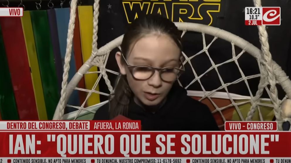 Ian Moche habló con Crónica HD.