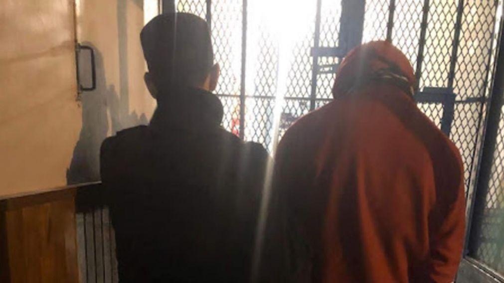Este es el hampón que fue detenido por los efectivos policiales.