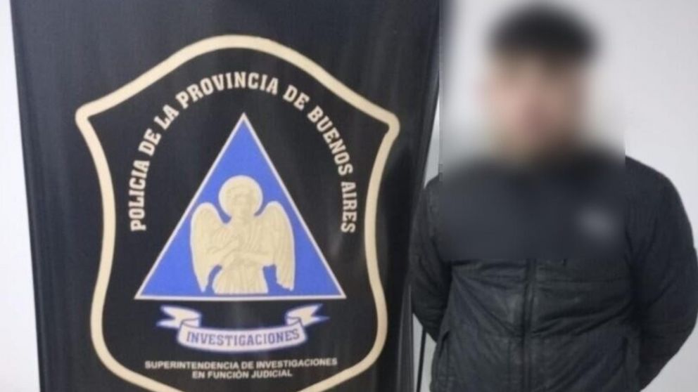 Este es el malviviente que resultó aprehendido por los policías.