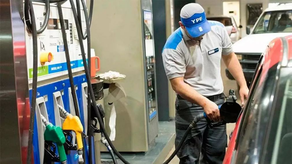 YPF modifica el precio de sus combustibles.