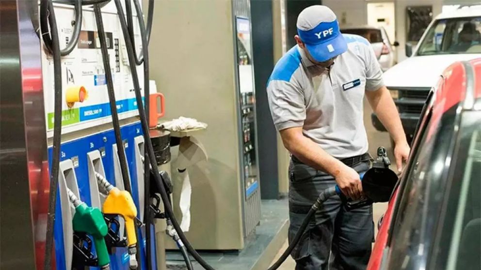 YPF modifica el precio de sus combustibles.