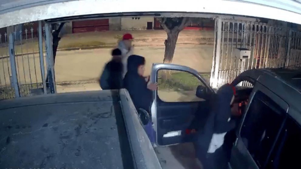 El violento hecho de inseguridad quedó filmado.