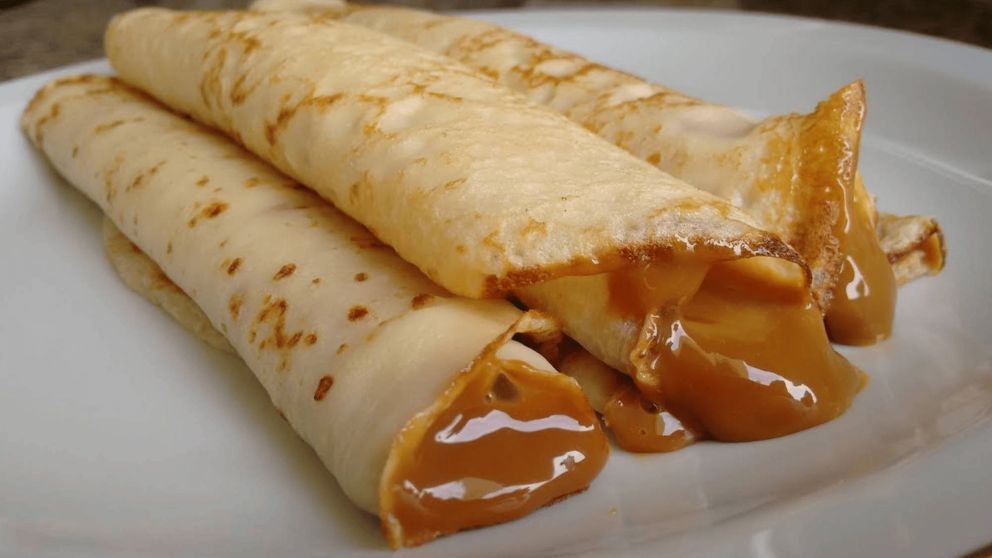 El postre de los dioses: la receta para preparar panqueques con dulce de leche