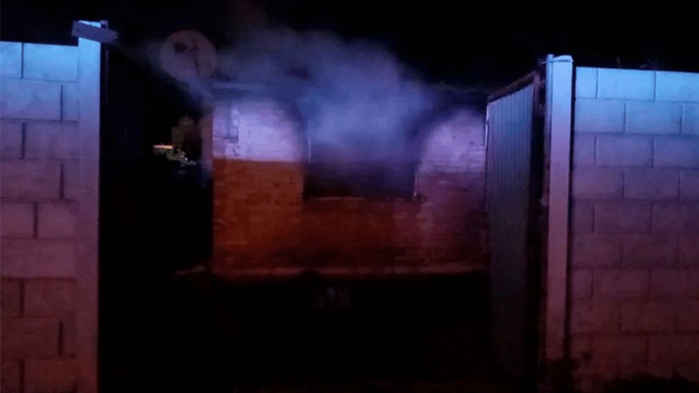 El incendio se produjo en horas de la madrugada en la ciudad de Junín.