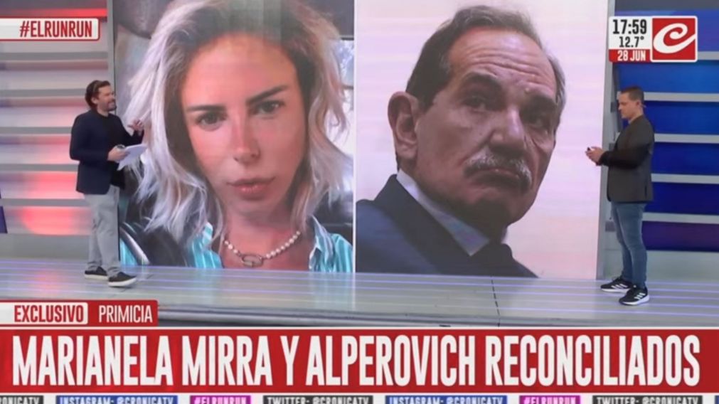 Marianella Mirra volvió con José Alperovich.