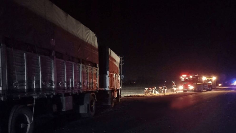 Un futbolista amateur murió en un trágico accidente sobre la Ruta 188 (Imagen Todo Provincial).