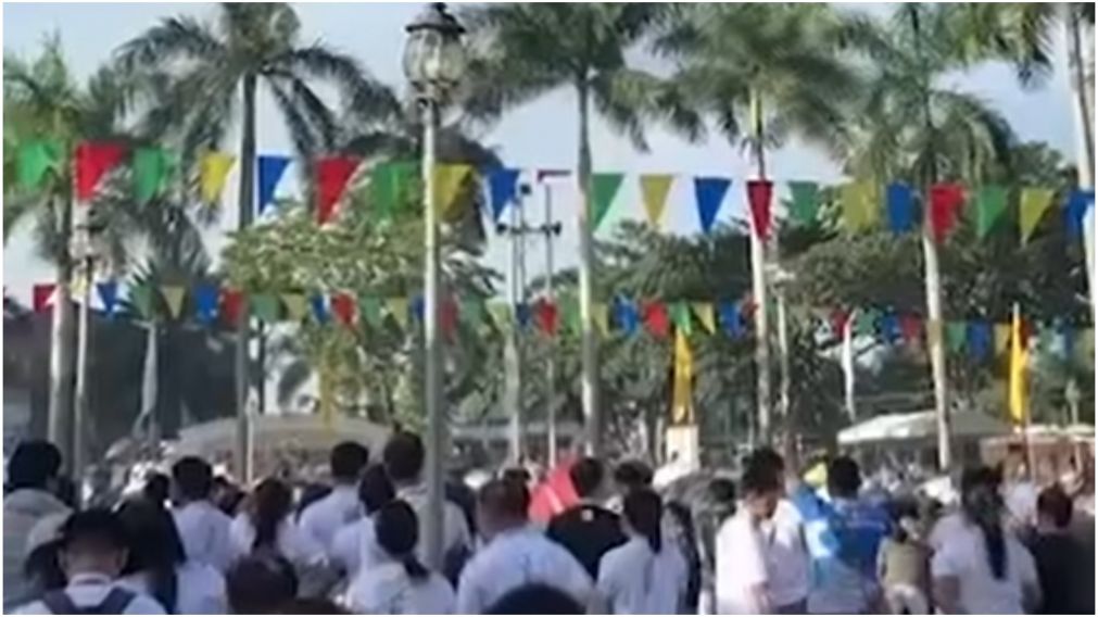 Así apareció Jesús en una convención.