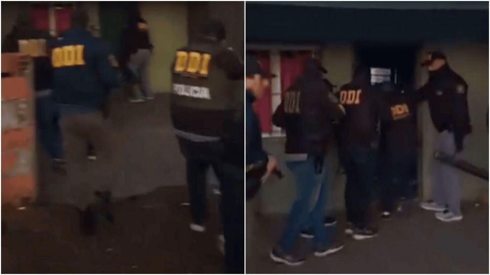 El operativo estuvo a cargo de la DDI de la zona.