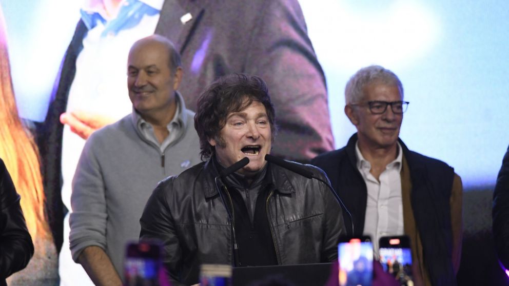 Javier Milei se refiri� a la medida luego del triunfo de LLA en las elecciones porte�as (Cr�nica / Rub�n Paredes)