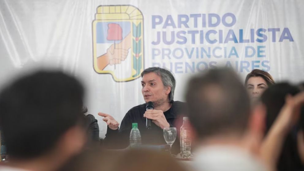 El diputado nacional, Máximo Kirchner, es quien preside el PJ bonaerense.