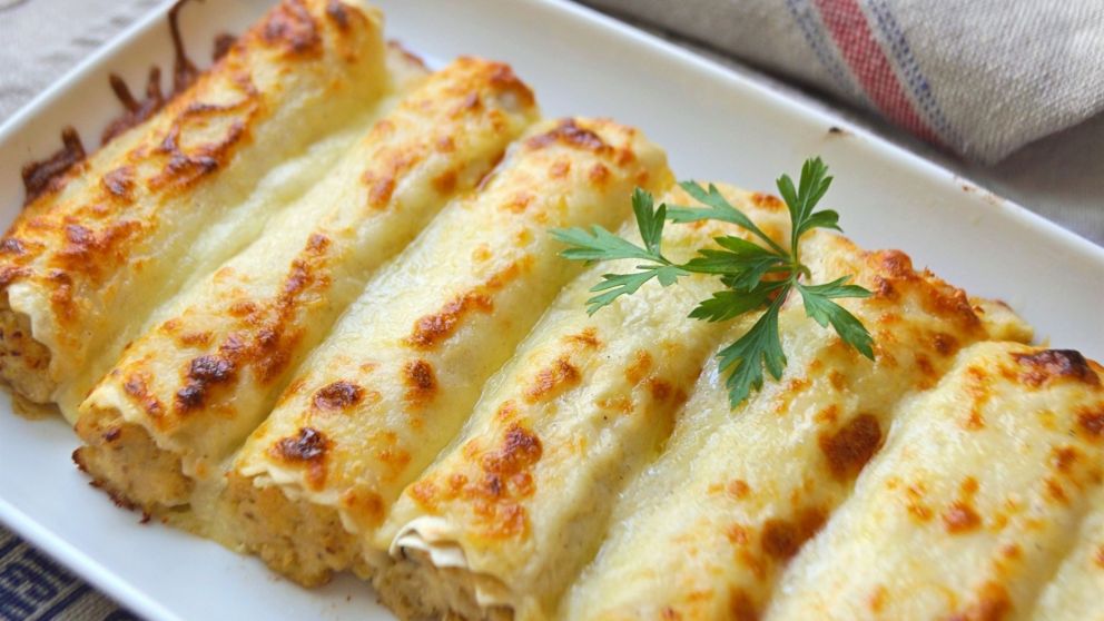 Cómo hacer canelones de pollo caseros y que te pidan que los repitas todos los domingos