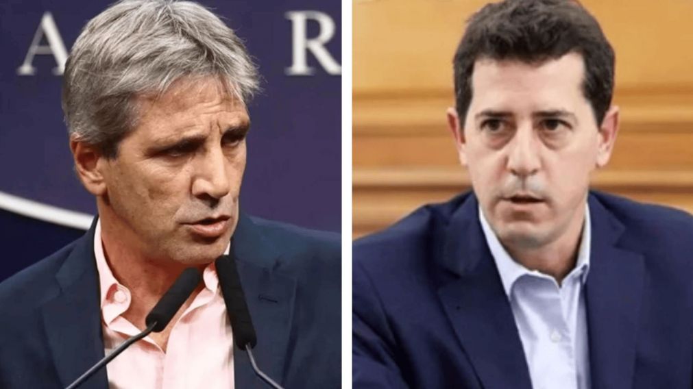 "Burro, basura y corrupto", Luis Caputo cruzó fuerte a Wado de Pedro