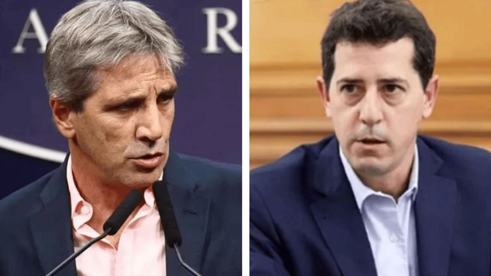 "Burro, basura y corrupto", Luis Caputo cruzó fuerte a Wado de Pedro