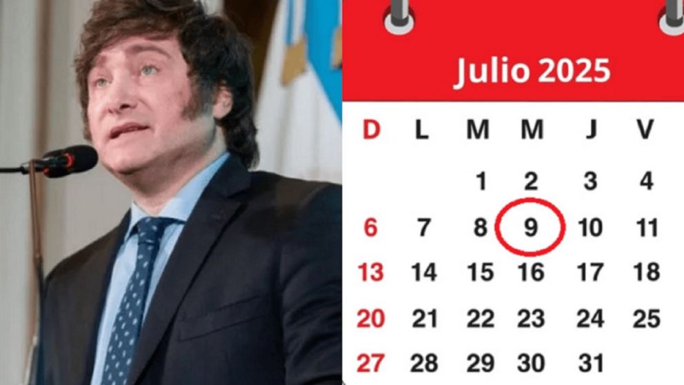 Feriado del 9 de julio: qué resolvió el Gobierno y cómo impacta en el calendario