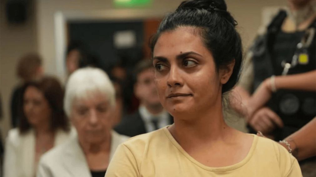 Brenda Ag�ero, la enfermera acusada por la muerte de beb�s en el Hospital Materno Neonatal (Gentileza El Doce tv).
